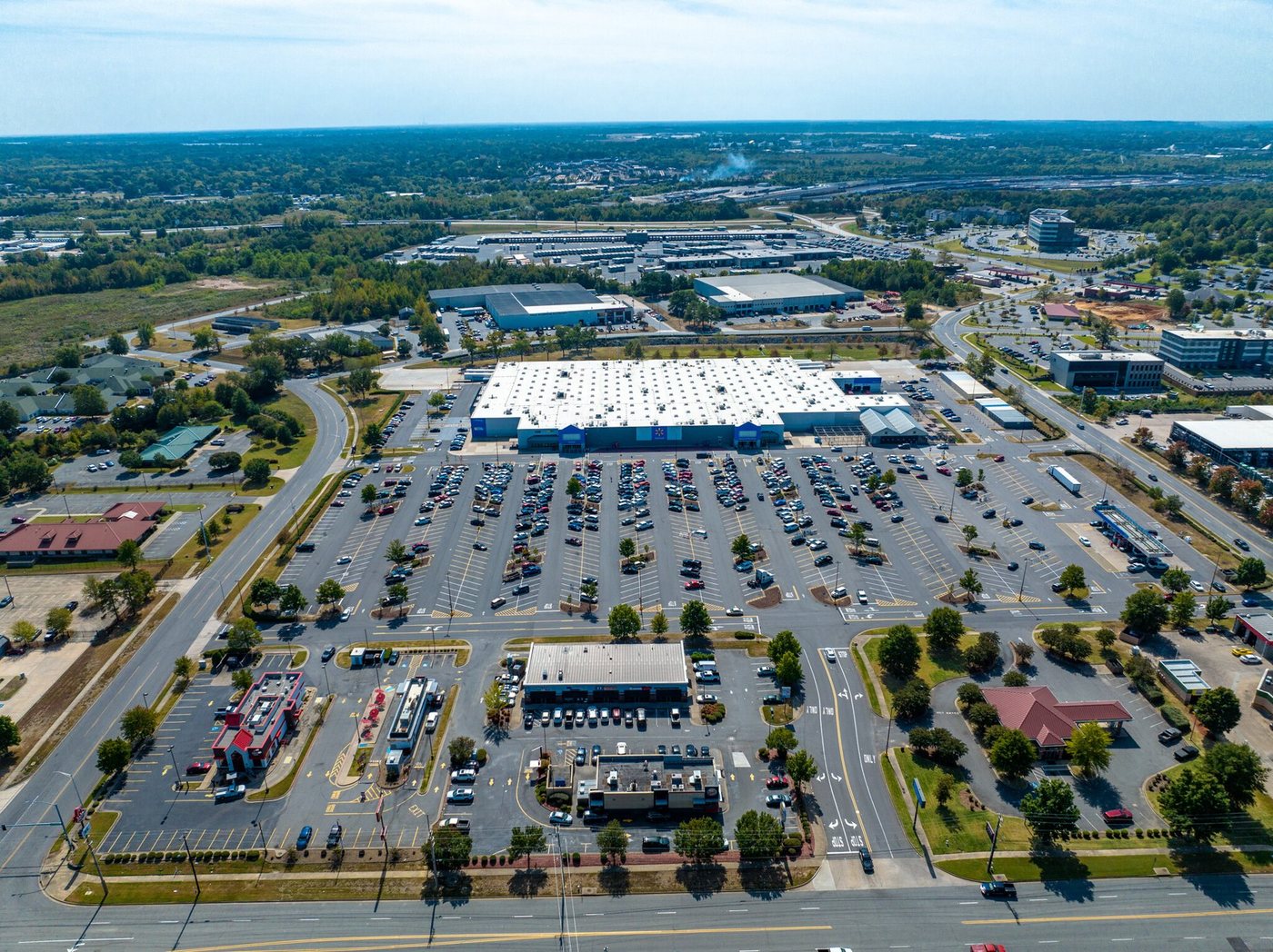 Center at East McCain adjacent to Walmart Supercenter in North Little Rock, Arkansas