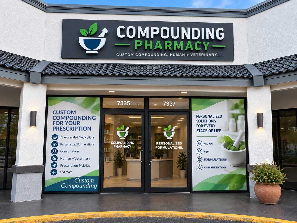 Compounding Pharmacy concept for Lake Underhill Plaza